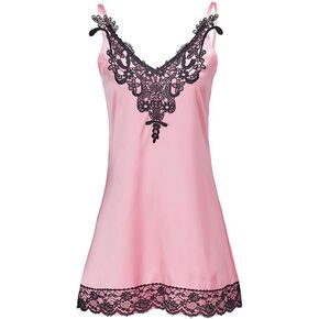 13 الذهاب في 30 زي cosplay جينا حلبة زلة الوردي فستان bodycon mini فستان الدانتيل تقليم مثير Lingerie Nightdress