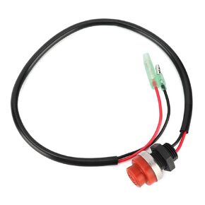 Engine Start Button, Line Length 17.72 Inches Outboard Engine Switch, Engine Start Stop Button for Marine Boat Yacht Outboard Engine, Motorcycle Engine