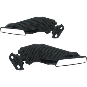 Motorcycle Mirrors Wing Rearview Mirror Ya-maha MT MT03 MT07 MT09 MT10 Universal Fairing Adjustable Side Rearviews