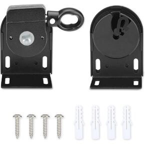 Shade Replacement Parts,Cordless Crank Kit,Roller Shade Mounting Brackets,for Coolaroo Exterior Sun Shades, Outdoor Blinds(Brown,1 Pair) in Kuwait