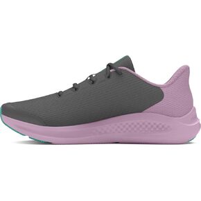 Under Armour Girls' Grade School Pursuit 3 Big Logo Running Shoe