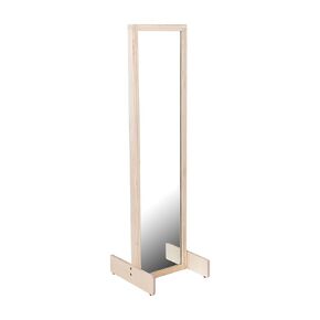 Children's Factory 2-Position Mirror, Toddler Shatter-Resistant Nursery Decor, Kids Daycare Furniture, Shatter-Resistant Kids Mirror