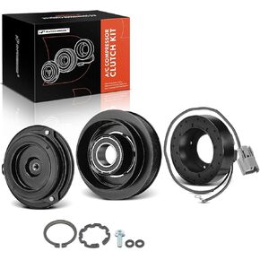 A-Premium Air Conditioner AC Compressor Clutch Kit Compatible with Honda Accord 2001-2002 & Acura TL 1999-2003, CL 2001-2003, 3.0L 3.2L