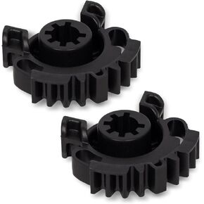 2 PCS HVAC Heater Blend Door Actuator Gear, 68214880AA 926-133 Damper Control Actuator Replacement, Air Door Connection Shaft Gear, Compatible with Jeep Grand Cherokee (Black)