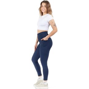 High Waist Leggings, Tummy Control, 4 Way Stretch, Yoga Pants Fitness/Leggings with Pockets, Sweat Wicking.