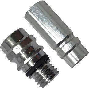Sherco-Auto USA A/C Repair Service Valve High & Low Side R-134a Port Adapter OE Style Fittings - Made in USA