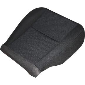 SecosAutoparts Passenger Side Bottom Cloth Seat Cover Black fit for Chevrolet Silverado 1500 2500 3500 fit for GMC Sierra Tahoe Suburban Avalanche Yukon 2007 2008 2009 2010 2011 2012 2013 2014