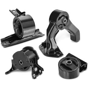A-Premium 4PCS Engine Motor Mount Transmission Mount Set [Automatic Transmission] Compatible with Mitsubishi Lancer 2008-2011, RVR, Outlander Sport 2011-2014, L4 2.0L, Replace# 5105489AI, 5105489AH