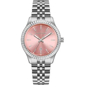 RM9381 Women’s Watch - الفولاذ المقاوم للصدأ ، الكوارتز الياباني ، الاتصال الهاتفي الوردي ، 3ATM مقاوم للماء in Kuwait
