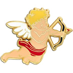 PinMart’s Enamel Lapel Pins - Heart Pins and Love Themed Gifts - Bulk Sizing Available Great for Valentines Party Favors or Attaching to Valentine Cards for Class Gifts