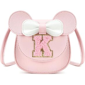 Kids Mini Toddler Purse For Girls Ages 2-6 Birthday Gifts Mouse Ears Purse Pink R