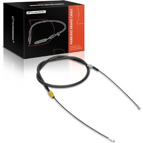 A-Premium Rear Driver Side Parking Brake Cable Assembly Compatible with Chevrolet and GMC Models: Silverado 1500 2009-2013, Sierra 1500 2009-2013 - Replace# 20848622