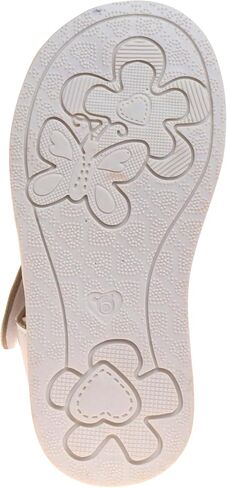Laura Ashley Princess Girl Rainbow Sandals Summer Glitter Strap Closed Toe Sandals Flats for Girls Size 6-10 Toddler 11-12 Little Kid in Saudi Arabia