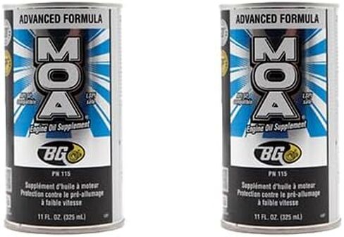 2 cans of BG Motor Oil Additive MOA in Saudi Arabia