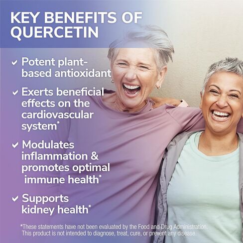 Tesseract Medical Research QuerciSorb QR Immune Support Supplement, Quick Release Quercetin, Supports Immune Function and Overall Health* Hypoallergenic, 400 mg, 90 Capsules in Kuwait