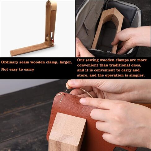 QMNNMA 102PCS Leather Working Tools Leather Tool Kit with Custom Storage Bag, Leather Carving Tools Leather Working Kit for Sewing Carving Cutting Punching Stamping in Kuwait