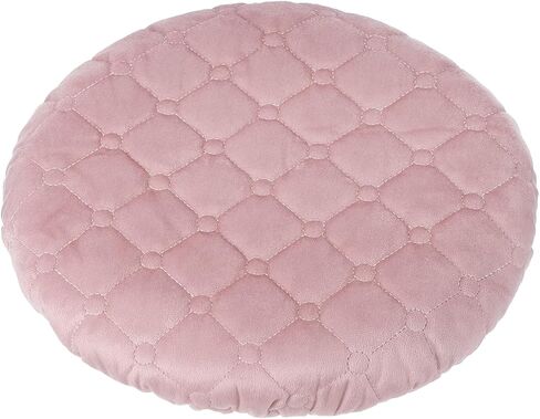 أغطية البراز البارز الدائرية ، مقعد البراز المرن البراز مرنة Cushion Cushion Slippercover غطاء المقعد كرسي كرسي 10-13 بوصة ، وردي in Kuwait