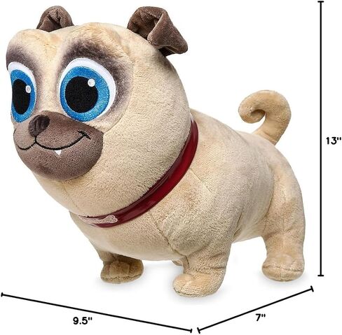 Disney Store Official Bingo Plush from Puppy Dog Pals - 8-Inch Soft Toy - Lovable Dog Design for Kids & Fans - Perfect Birthday, Holiday & Special Occasion Gift - Collectible Character Companion in Saudi Arabia