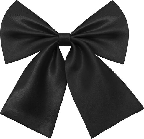 Bow Tie for Women Adjustable Pre-tied Womens Bow Tie, Solid Color Bowtie for Women Accessory School Office Casual in Kuwait