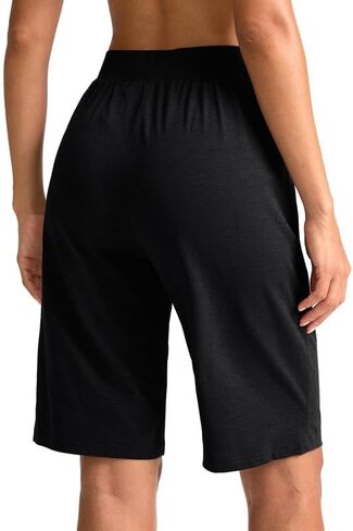 G Gradual Women's Bermuda Shorts 11" Knee Length Long Comfy Drawstring Walking Shorts for Women with Deep Pockets in Saudi Arabia