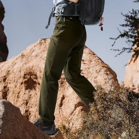 MIER Women's Quick Dry Cargo Pants Lightweight Tactical Hiking Pants with 6 Pockets, Stretchy and Water-Resistant in Saudi Arabia
