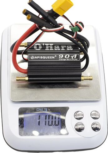 O'Hara 120A 2-6S LiPo ESC Waterproof Brushless Electronic Speed Controller with BEC and XT90 6.0mm Banana Head Connector for RC Boats Model Ship in Kuwait
