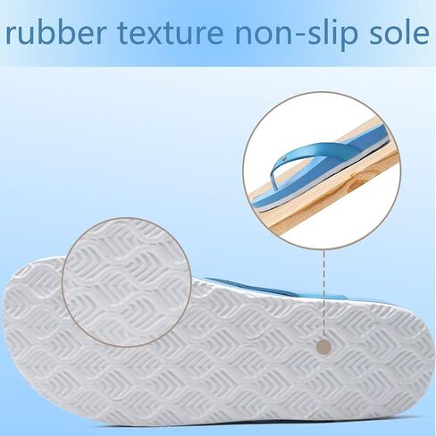 ONCAI Womens Flip Flops For Women Comfortable Leather Strap Yoga Mat Non-Slip Women's Thong Sandal Casual Summer Beach Slippers With Arch Support in Saudi Arabia