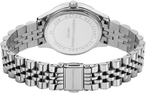 RM9381 Women’s Watch - الفولاذ المقاوم للصدأ ، الكوارتز الياباني ، الاتصال الهاتفي الوردي ، 3ATM مقاوم للماء in Kuwait