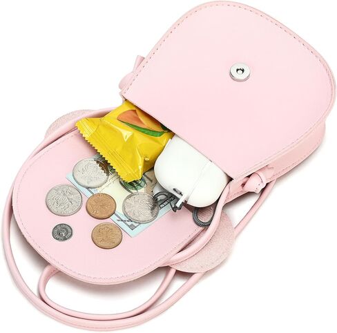 Kids Mini Toddler Purse For Girls Ages 2-6 Birthday Gifts Mouse Ears Purse Pink R in Saudi Arabia