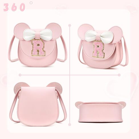 Kids Mini Toddler Purse For Girls Ages 2-6 Birthday Gifts Mouse Ears Purse Pink R in Saudi Arabia