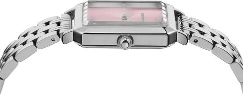 RM1982 Women’s Luxury Watch Gold -Stengular - حركة الكوارتز اليابانية ، تصميم الفولاذ المقاوم للصدأ عتيقة ، قرص فضية ، ساعة ثياب أنيقة ، 3atm مقاومة للماء - RELOJ PARA MUJER in Kuwait