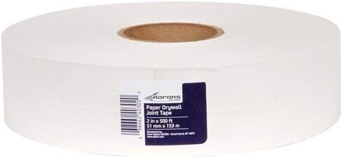 شريط لاصق للجدران الجافة الورقية من Saint-Gobain ADFORS FDW6619-U مقاس 5.08 سم × 500 قدم، أبيض in Kuwait