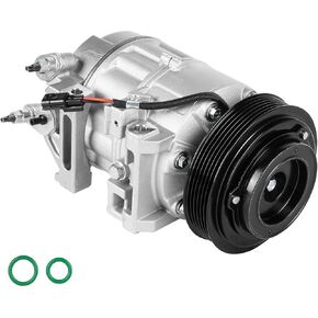 Air Conditioning Compressor & A/C Clutch for Nissan Altima & Sentra 2.5L 2007-2012, Replaces 1010886 1110886 1210886 638784 638785 TEM255674 C1855R C2699 5512503 C2700