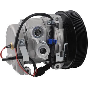 ECCPP AC Compressor 2011-2019 Fit for Freightliner Cascadia 12.8L 14.8L 15.6L Air Conditioning Compressor