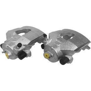 Bapmic Front Left & Right Disc Brake Caliper Assembly Compatible with Volkswagen Beetle 1998-2010 Jetta 1999-2011 Golf 1999-2006 K0615123D (Pack of 2)