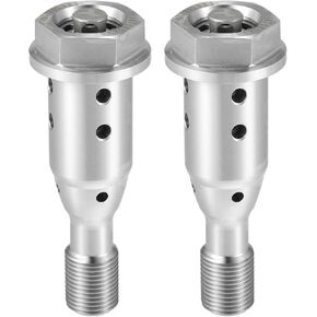 ABSOPRO Variable Valve Timing VVT Solenoid Valve No.11367583820 Camshaft Adjuster for BMW 320i 13-18, 328i 12-16, X3 28i 13-17 (Set of 2)