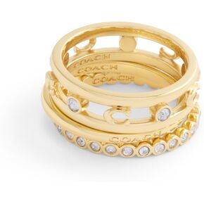 Coach Women's Signature C Open Ring Set