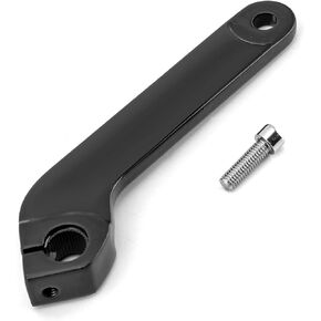 Mofun Inner Shift Rod Lever Shifter Shaft Lever Compatible with Harley Touring Electra Road Street Glide Road King FLHT 1982-2016, Black, Replace for 33600088