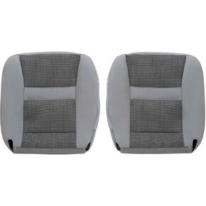 SecosAutoparts Driver and Passenger Side Bottom Replacement Cloth Seat Cover Compatible with Dodge Ram 1500 2500 3500 4500 5500 2006 2007 2008 2009 2010