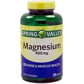 Spring Valley Magnesium 400 Mg 250 Tablets by Spring Valley