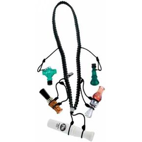 Primos Hunting 69629 Call Lanyard, 3 Call, Black