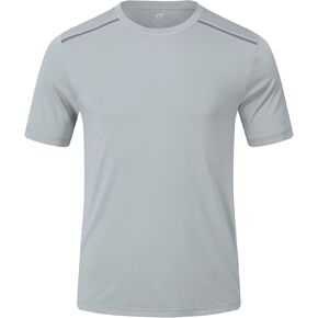 Yundobop Men's Athletic Workout T-Shirt Breathable Short Sleeve UPF 50+ Running Tee