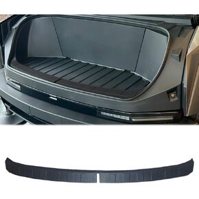 شريط عتبة الجذع الأمامي ل Tesla Cybertruck 2023 2024 Pront Trunk Gate Protector Sill TPE Guard Cover Accessories ، للحصول على ملحقات Tesla Cybertruck (أسود)