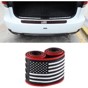 alpmosn Car Rear Bumper Rubber Protection Strip, Anti-Scratch Bumper Protector for Cars, Car Accessories for Most Cars and SUV, Bumper Guards for Cars（35.1inch x2.75inch）