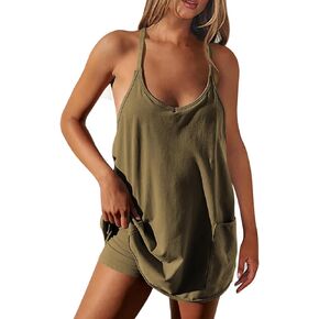 نساء صيف رومبير فستان ضد العنق السباغيتي الأشرطة Mini تمرينات رياضية فستان مضمن في تنس يركض اليوغا in Kuwait