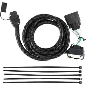 118540 T-ONE CONNECTOR ASSEMBLY ، 56172 4 PIN TRAILER WIRING HARNEST KIT FIT FOR FORD EXPLORER 2011-2019 2011 2012 2014 2015 2015 2017 2018 2019