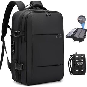 حقيبة الظهر Bange Air Vacuum للسفر ، حقيبة الظهر القابلة للتوسيع مع حقيبة تعبئة ضغط الفراغ ، أكياس توفير الفضاء للسفر ، الأعمال ، التخييم (بدون مضخة) ...