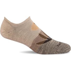Sockwell Women's Agave Essential Comfort Classic Micro Socks, Putty - M/L