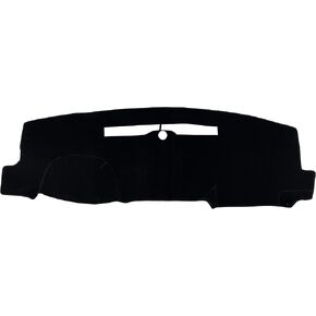 مخصصة Fit Fit Dashboard Black Center Cover Cover Dash Mat Protector Sunshield Cover لعام 2014 2015 2015 2017 2018 شيفروليه سيلفرادو