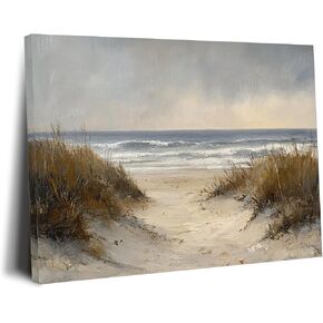 BSMMJJY Canvas Wall Art, Bedroom Vintage Wall Decor, Landscape Nature Country Paintings, Farmhouse Pictures, Modern Artwork, Rustic Prints Cottagecore Office Living Room Bedroom, 16 x 12 Inches